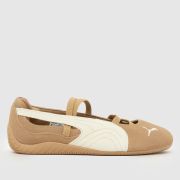 PUMA Speedcat Ballet Trainers in Beige
