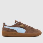 PUMA Palermo Trainers in Brown Multi
