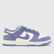 Nike Dunk Trainers in White & Blue