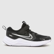 Nike Black & White Comic Runner Junior Trainers