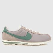 Nike Light Grey Cortez Youth Trainers