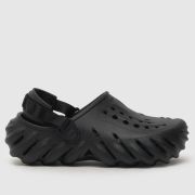 Crocs Echo Clog Sandals in Black