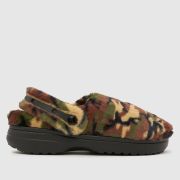 Crocs Classic Unfurgettable Clog Sandals in Green Multi