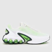 Nike White & Green Air Max DN Boys Youth Trainers