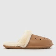 Crocs Classic Fuzz Slippers in Brown Crocs Classic Fuzz Slippers in Brown