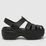 Crocs Stomp Fisherman Sandals in Black Crocs Stomp Fisherman Sandals in Black