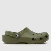 Crocs Classic Clog Sandals in Khaki Crocs Classic Clog Sandals in Khaki