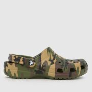 Crocs Classic Clog Sandals in Green Multi Crocs Classic Clog Sandals in Green Multi