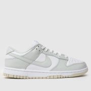 Nike Dunk Low Trainers in White & grey Nike Dunk Low Trainers in White & grey