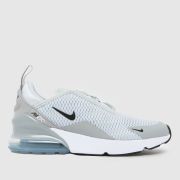 Nike Grey Multi Air Max 270 Junior Trainers Nike Grey Multi Air Max 270 Junior Trainers