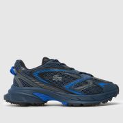 Lacoste Neo Shot Trainers in Black and blue
