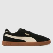 PUMA Club II Era Trainers in Black & White PUMA Club II Era Trainers in Black & White