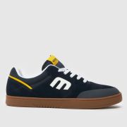 Etnies Marana Trainers in Navy & White