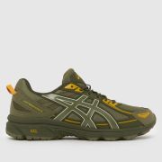 ASICS GEL-Venture 6 Trainers in Green Multi ASICS GEL-Venture 6 Trainers in Green Multi