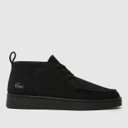 Lacoste Baseshot Chukka Boots in Black