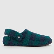 Crocs Classic Cozzzy Slippers in Navy Multi Crocs Classic Cozzzy Slippers in Navy Multi