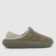 Crocs Classic Moc Slippers in Grey Crocs Classic Moc Slippers in Grey