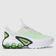 Nike White & Green Air Max DN Boys Junior Trainers Nike White & Green Air Max DN Boys Junior Trainers