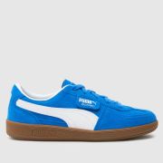 PUMA Blue Palermo Boys Junior Trainers PUMA Blue Palermo Boys Junior Trainers