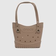 Crocs Taupe Classic Small Tote Bag Crocs Taupe Classic Small Tote Bag