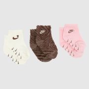 Nike Multi Infant Wild Warmth Socks 3PK Nike Multi Infant Wild Warmth Socks 3PK