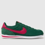 Nike Green Multi Cortez Girls Youth Trainers Nike Green Multi Cortez Girls Youth Trainers