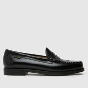 G.H. BASS Easy Weejun Larson Flag Loafer Shoes in Black