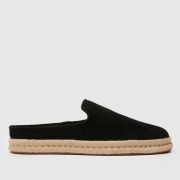 TOMS Santiago Mule Sandals in Black