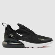 Nike Air Max 270 Trainers in Black & White Nike Air Max 270 Trainers in Black & White