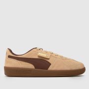 PUMA Palermo Trainers in Beige & Brown PUMA Palermo Trainers in Beige & Brown