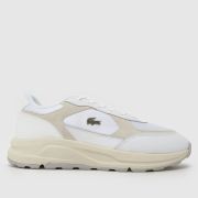 Lacoste Run Set Trainers in White & Blue Lacoste Run Set Trainers in White & Blue