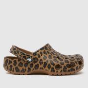 Crocs Classic Leopard Clog Sandals in Print Crocs Classic Leopard Clog Sandals in Print