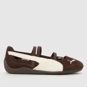 PUMA Speedcat Ballet Trainers in Brown