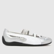 PUMA Speedcat Ballet Trainers in Silver