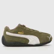 PUMA Khaki Speedcat Boys Junior Trainers