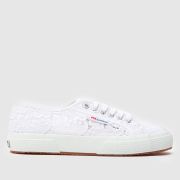 Superga 2750 Macrame Trainers in White