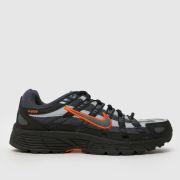 Nike Black Multi P-6000 Boys Youth Trainers