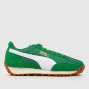 PUMA Green Easy rider Vintage Boys Youth Trainers