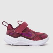 Nike Burgundy Cosmic Runner Girls Toddler Trainers