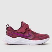 Nike Burgundy Cosmic Runner Girls Junior Trainers