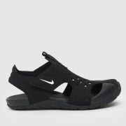 Nike Black Sunray Protect 2 Junior Sandals