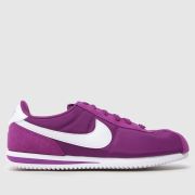Nike Purple Cortez Girls Youth Trainers
