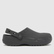 Crocs Classic Crafted Clog Sandals in Dark Grey