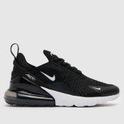 Nike Air Max 270 Trainers in Black & White