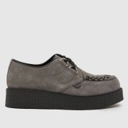 UNDERGROUND Original Wulfrun Creeper Flats in Grey