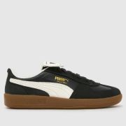 PUMA Palermo Trainers in Black & White