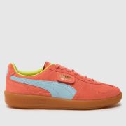 PUMA Palermo Trainers in Orange