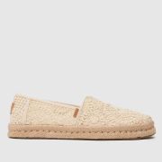 TOMS Alpargata Rope 2.0 Flats in Natural TOMS Alpargata Rope 2.0 Flats in Natural