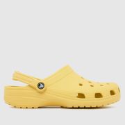 Crocs Classic Clog Sandals in Pale Yellow