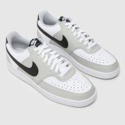 Nike Court Vision Trainers in Grey & Black